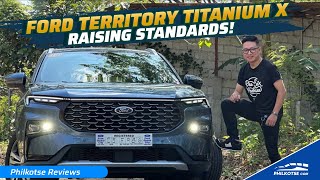 FORD TERRITORY TITANIUM X  Is It WORTH The HIGHER PRICE TAG  Philkotse Reviews [upl. by Gorton]