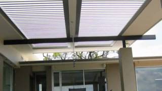 Eclipse Opening Roof projects with curved and flat louvres [upl. by Aggy]