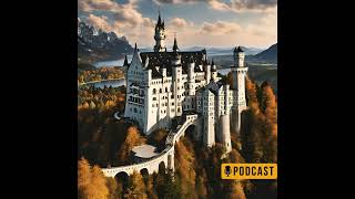 History of Neuschwanstein Castle with Basic English [upl. by Ilamad]