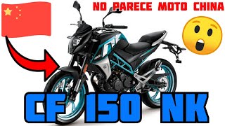 NUEVA CF 150 NK PRECIO CARACTERÍSTICAS GENERALES  Tecnología y seguridad al mejor precio  😁👍👍🏍🏍 [upl. by Chari]