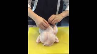 How to trussing a chicken [upl. by Aivart]