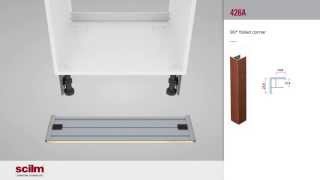 Scilm  ZOCCOLO PER CUCINA  KITCHEN PLINTH FOR FURNITURE [upl. by Platto]