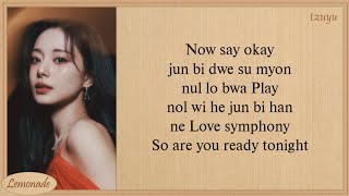 TZUYU Run Away Easy Lyrics [upl. by Aseena]