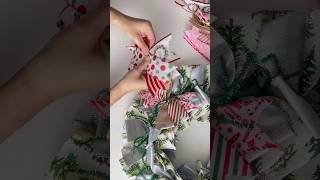 Make A Beautiful Ribbon Wreath For Christmas [upl. by Hartzke]