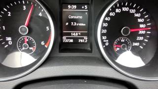 Volkswagen Golf VI TDI 16 Bluemotion 0200 kmh [upl. by Arodasi]