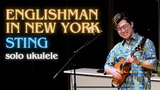 Sting Englishman in New York  RIO solo ukulele [upl. by Yarehs]