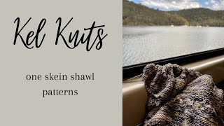 Kel Knits  one skein shawl patterns I want to knit [upl. by Pansy352]