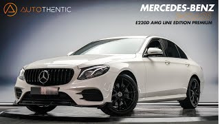 Mercedes Benz E220d AMG Line Edition Premium [upl. by Einhoj286]