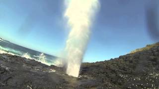 Small Blow Hole Kiama NSW [upl. by Naujit]