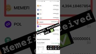 Memefi Received OKX  How To Check Memefi Token Received OKX Guide ✅ memefiairdrop [upl. by Murielle]