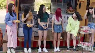 4K 20180821 베리굿 Berry Good FreeTravel 발매 기념 역조공 직캠 치킨마루 [upl. by Itnahs]