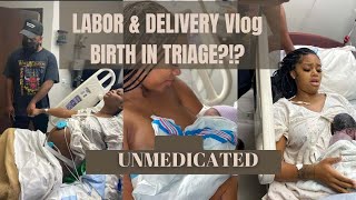 LABOR amp DELIVERY VLOG  NATURAL NO MEDICINE  OUR SON IS HERE [upl. by Chrystal]