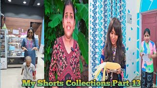 My Shorts Collections video Part12  comedy video  Sarala Monika [upl. by Rebeh279]