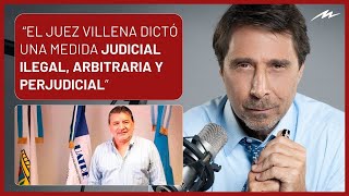 José Voytenco “El juez dictó una medida ilegal arbitraria y perjudicial para nuestra institución” [upl. by Landers]