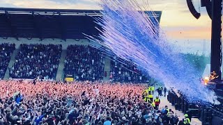 Confetti cannon shoots over fans at killers concert MackMateCom [upl. by Laurette]