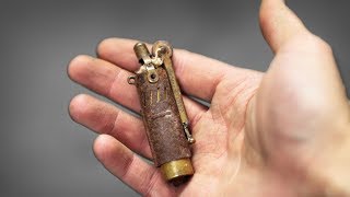 Restoring World War I Trench Lighter  Antique Lighter Restoration amp Repair [upl. by Hamer]