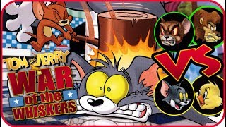 Tom amp Jerry War of the Whiskers PS2 XBOX Monster Jerry amp Lion VS Duckling amp Tom in FRANKENMOUSE [upl. by Enrichetta]