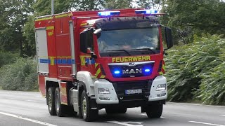 Großbrand  Werkfeuerwehr im Einsatz Einsatzfahrten Werkfeuerwehr Chempark Leverkusen amp Dormagen [upl. by Naletak519]