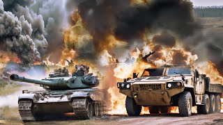 War Increasingly Heats Up Russia Attacks and Destroys Dozens of Tanks Hundreds of Soldiers Killed [upl. by Newo153]