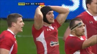 Sam Warburton back to his best vs Scotland 2013 [upl. by Cinimmod]