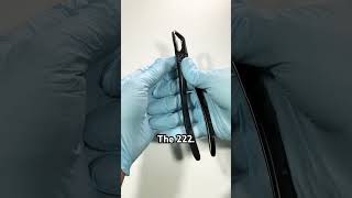 The Right Forceps For the Job  OnlineExodontiacom  dentaltips dentalstudent dentist [upl. by Eneles396]