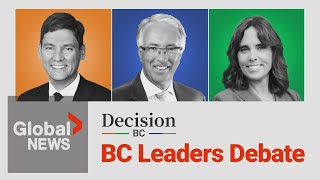 BC election Party leaders participate in televised debate  FULL [upl. by La Verne]