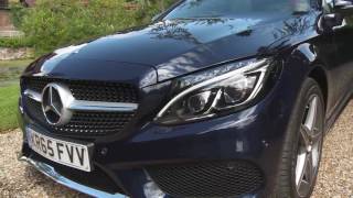 Mercedes C Class Coupe Full Video Review 2016 [upl. by Hatch]