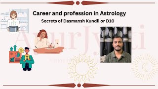 Career in Astrology Dasmansh D10 chart [upl. by Koslo]