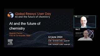 Global Reaxys User Day 2024  Keynote Presentation AI and the Future of Chemistry Morning Session [upl. by Inaleon]