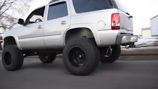 8IN LIFTED TAHOE ON 20x14s N 38s LIFTEDHOES [upl. by Rebecca]