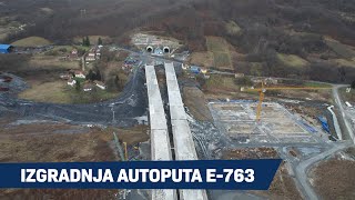 18012024 Izgradnja autoputa E 763 deonica Pakovraće  Požega [upl. by Elleyoj]