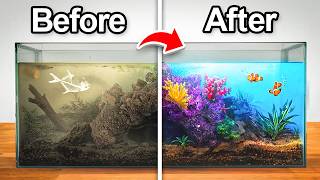 This Aquarium Was Abandoned So I Transformed It [upl. by Aspia]