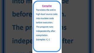 Language Translators  Assembler Compiler Interpreter  Saritas Teachdesk [upl. by Christal321]