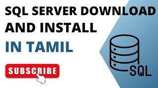 Sql server download and install in tamil  Download sql server in tamil [upl. by Brien479]