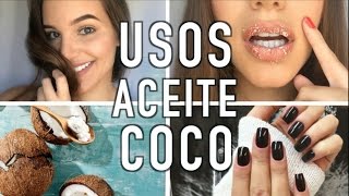 10 SORPRENDENTES USOS DEL ACEITE DE COCO [upl. by Iilek251]