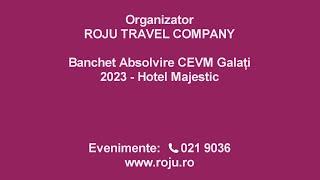 Banchet Economic 2023  CEVM Galati  Momente de Aur by ROJUro [upl. by Aubrie]