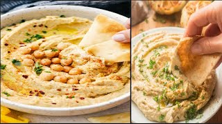 How to make Hummus without Tahini  3 Minutes Hummus recipeMalayalam [upl. by Anorahs448]