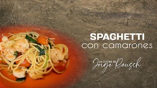 Receta Fácil de Pasta con Camarones Delicia Rápida para Toda la Familia I Jorge Rausch [upl. by Koeppel208]