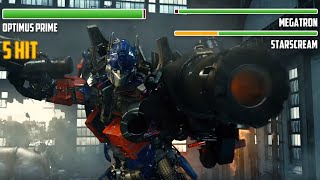 Optimus Prime vs Megatron amp The Fallen  Transformers Revenge Of The Fallen Movie Clip Bluray HD [upl. by Htebilil914]