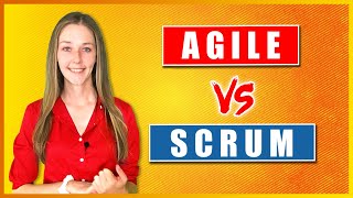 Whats the difference between Agile and Scrum [upl. by Arised464]