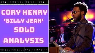 Cory Henry Billy Jean Solo Analysis [upl. by Luella]