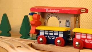 Thomas wooden railway stop motion Video [upl. by Nnitsuj]