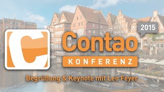 Keynote  Contao Konferenz 2015  ck2015 [upl. by Xena]