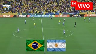 🚨 BRASIL 0  1 ARGENTINA EN VIVO 🏆 JORNADA 6 ELIMINATORIAS MUNDIAL 2026 🚨 [upl. by Vanessa884]