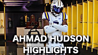 Ahmad Hudsons Epic Louisiana High School Football Highlights [upl. by Fitzger]