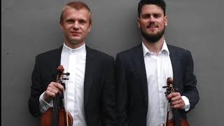 Glière Duo No5 from 12 Duos for 2 Violins Op 49 No1 [upl. by Sneed]