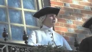 Lord Dunmore in Colonial Williamsburg [upl. by Losiram760]