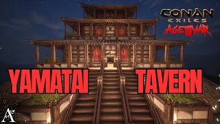 Yamatai Tavern Build  Conan Exiles [upl. by Silletram880]