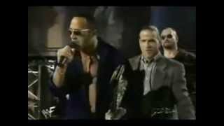 Raw Is War 1998  The Rock Makes Fun Of WCW Wrestlers And Argues With Triple H [upl. by Aloin]