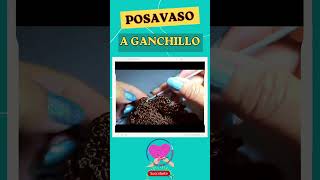 TAPETE  CARPETA  POSAVASO A GANCHILLO shorts shortvideo [upl. by Guglielma730]